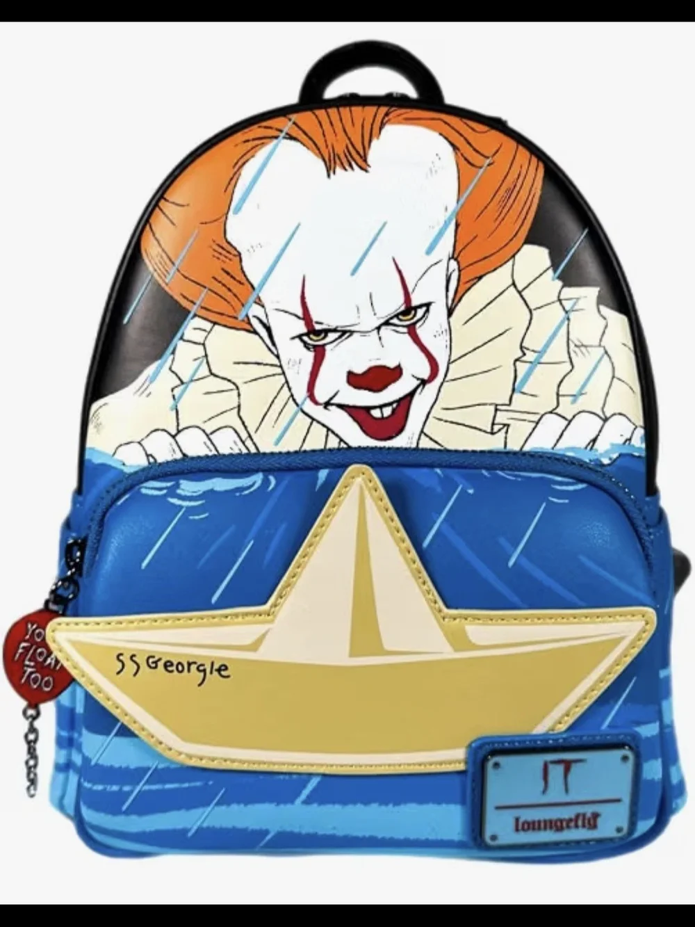 Loungefly IT Pennywise Gutter Scene Mini Backpack -
